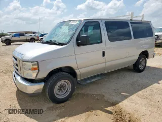 2009 Ford Econoline Passenger XL with VIN 1FBNE31L39DA56400, listed as a Copart auction lot 59878595 with 249,112 mi miles and Salvage title. Bid and sale history available at DreamBid. Image 1.