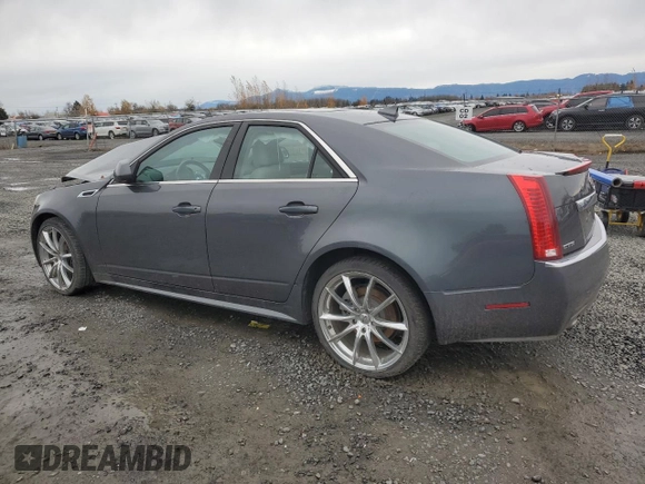 2013 Cadillac CTS Performance with VIN 1G6DK5E30D0137699, listed as a Copart auction lot 80335374 with 81,104 mi miles and Salvage Title. Bid and sale history available at DreamBid. Image 2.
