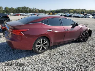 2017 Nissan Maxima SV with VIN 1N4AA6AP6HC405280, listed as a Copart auction lot 50936325 with 178,656 mi miles and Salvage Title. Bid and sale history available at DreamBid. Image 3.