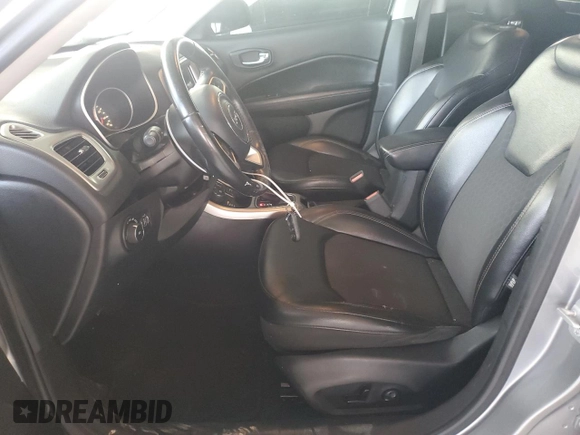 2019 Jeep Compass Altitude with VIN 3C4NJDBB3KT599863, listed as a Copart auction lot 57561965 with 72,482 mi miles and Salvage title. Bid and sale history available at DreamBid. Image 7.