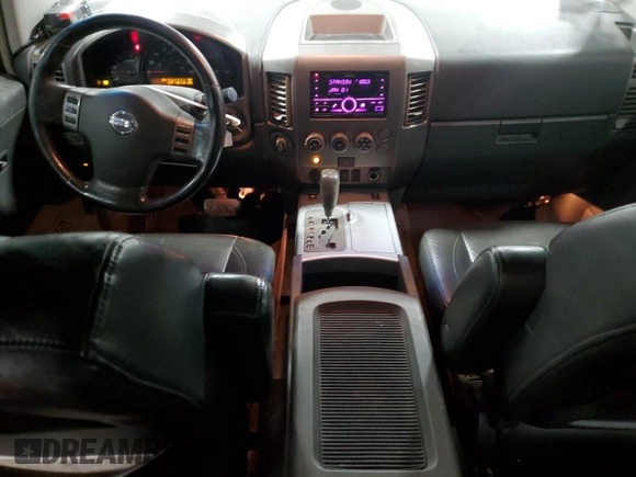 2005 Nissan Titan SE with VIN 1N6BA07B75N528932, listed as a Copart auction lot 45791535 with 196,100 mi miles and Salvage Title. Bid and sale history available at DreamBid. Image 8.