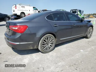 2015 Kia Cadenza Premium with VIN KNALN4D72F5174254, listed as a Copart auction lot 72130824 with 103,220 mi miles and Salvage Title. Bid and sale history available at carsss.com. Image 3.