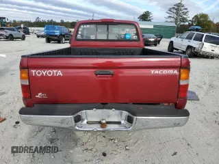 1998 Toyota Tacoma with VIN 4TANL42N8WZ022826, listed as a Copart auction lot 80758414 with 191,457 mi miles and Salvage Title. Bid and sale history available at carsss.com. Image 6.