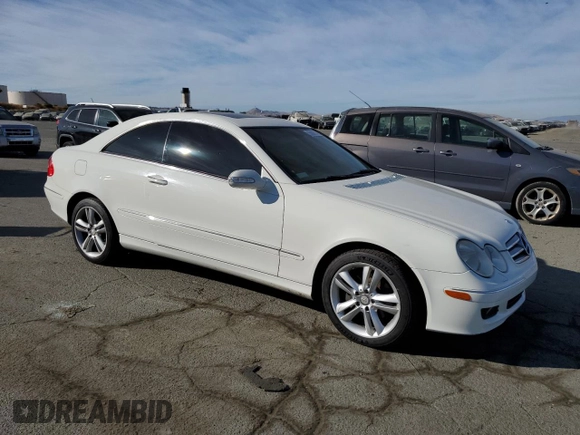 2008 Mercedes-Benz CLK-Class 3.5L with VIN WDBTJ56H68F234851, listed as a Copart auction lot 75906144 with 299,729 mi miles and Clean Title. Bid and sale history available at carsss.com. Image 4.