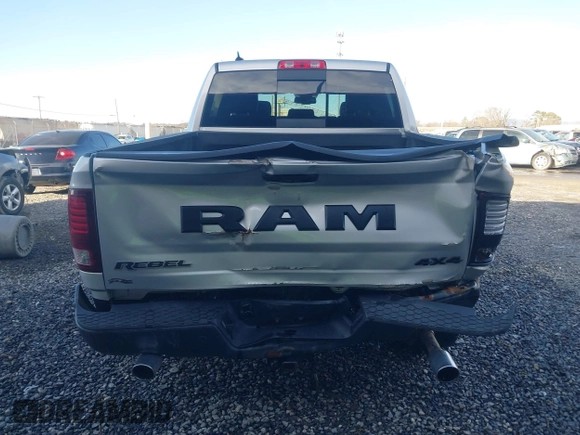 2017 Ram 1500 Rebel with VIN 1C6RR7YT2HS681533, listed as a IAAI auction lot 41559307 with 145,150 mi miles and . Bid and sale history available at DreamBid. Image 6.
