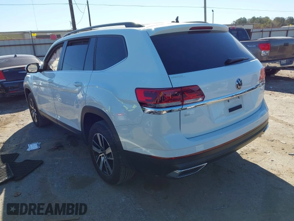 2022 Volkswagen Atlas SE with VIN 1V2DP2CA6NC519412, listed as a IAAI auction lot 41841582 with 41,600 mi miles and . Bid and sale history available at DreamBid. Image 3.