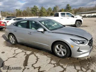 2022 Hyundai Sonata SE with VIN 5NPEG4JA9NH135536, listed as a Copart auction lot 47801255 with 98,798 mi miles and Salvage Title. Bid and sale history available at carsss.com. Image 4.