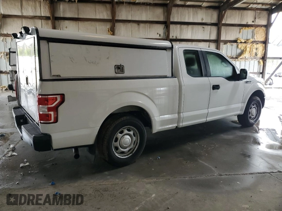 2018 Ford F-150 XL with VIN 1FTEX1CB6JKE81947, listed as a Copart auction lot 49666845 with 160,396 mi miles and Clean Title. Bid and sale history available at carsss.com. Image 3.