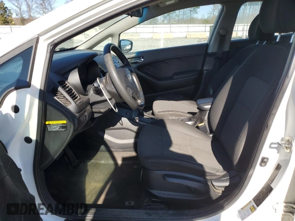 2015 Kia Forte LX with VIN KNAFX4A66F5330105, listed as a Copart auction lot 49499165 with 130,966 mi miles and Salvage Title. Bid and sale history available at carsss.com. Image 7.