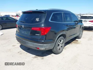 2016 Honda Pilot EX-L with VIN 5FNYF6H58GB018830, listed as a IAAI auction lot 41814636 with 147,242 mi miles. Bid and sale history available at carsss.com. Image 4.