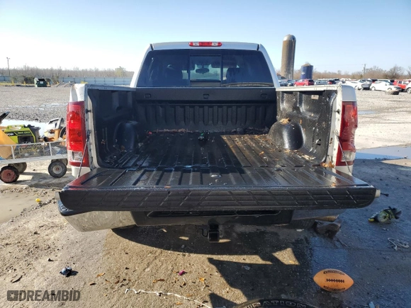 2011 GMC Sierra 1500 SLE with VIN 3GTP1VE05BG314422, listed as a Copart auction lot 45360825 with 203,248 mi miles and Salvage Title. Bid and sale history available at carsss.com. Image 6.