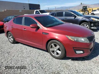 2015 Kia Optima LX with VIN 5XXGM4A70FG411489, listed as a Copart auction lot 47704435 with 175,370 mi miles and Clean Title. Bid and sale history available at carsss.com. Image 4.