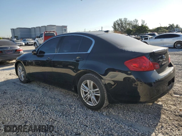 2012 Infiniti G25 Sedan Journey with VIN JN1DV6AP6CM810735, listed as a Copart auction lot 53144305 with 143,993 mi miles and Clean Title. Bid and sale history available at carsss.com. Image 2.