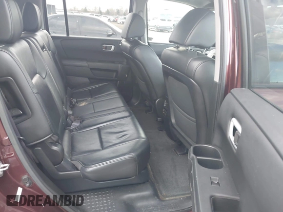 2013 Honda Pilot EX-L with VIN 5FNYF4H60DB066282, listed as a IAAI auction lot 40836817 with 244,122 mi miles and . Bid and sale history available at carsss.com. Image 8.