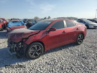 2024 Nissan Sentra SV with VIN 3N1AB8CV4RY323025, listed as a Copart auction lot 50969975 with 12,049 mi miles and Salvage Title. Bid and sale history available at DreamBid. Image 1.