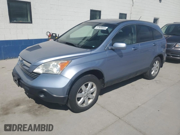 2008 Honda CR-V EX-L z VIN JHLRE48758C064159, wystawiony jako Copart lot #57909855 z przebiegiem 292 578 mil mil oraz Czysty tytuł • Clean title. Historia ofert i sprzedaży dostępna na DreamBid. Obrazek 1.