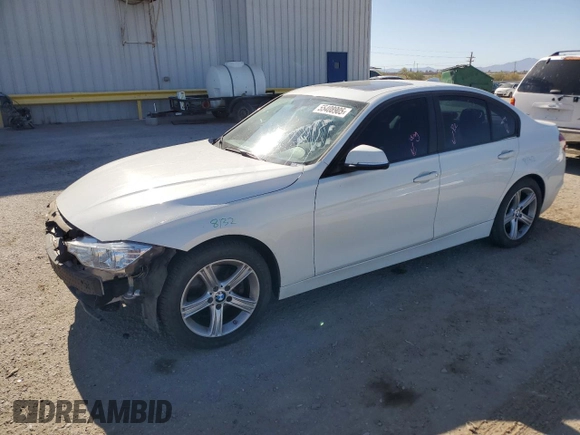 2013 BMW 3 Series 328i with VIN WBA3C1G51DNR47551, listed as a Copart auction lot 55408905 with 131,930 mi miles and Salvage Title. Bid and sale history available at DreamBid. Image 1.