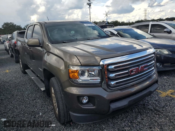 2016 GMC Canyon 2WD SLE with VIN 1GTG5CE33G1152962, listed as a Copart auction lot 74177544 with 0 mi miles and Salvage Title. Bid and sale history available at carsss.com. Image 4.