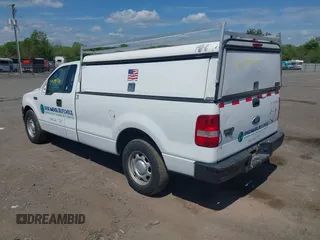 2008 Ford F-150 XL with VIN 1FTRF12258KE33050, listed as a IAAI auction lot 42149750 with 207,015 mi miles. Bid and sale history available at carsss.com. Image 3.