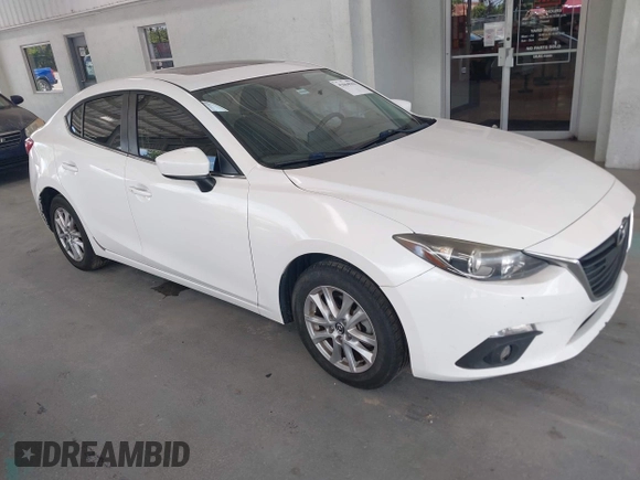 2016 Mazda 3 i Touring with VIN JM1BM1V73G1300953, listed as a IAAI auction lot 42064943 with 161,444 mi miles and . Bid and sale history available at carsss.com. Image 1.