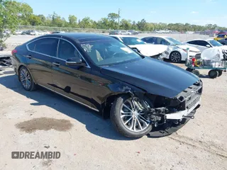 2016 Hyundai Genesis 3.8L with VIN KMHGN4JE0GU137083, listed as a IAAI auction lot 41894928 with 85,407 mi miles and . Bid and sale history available at DreamBid. Image 1.