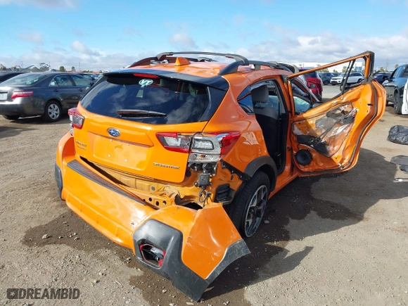 2020 Subaru Crosstrek Premium with VIN JF2GTAEC4LH242845, listed as a IAAI auction lot 41522510 with 1 mi miles. Bid and sale history available at carsss.com. Image 4.