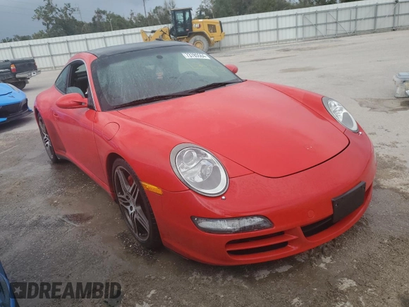 2008 Porsche 911 4S with VIN WP0BB29998S755213, listed as a Copart auction lot 73785564 with Not Provided miles and Salvage Title. Bid and sale history available at carsss.com. Image 4.