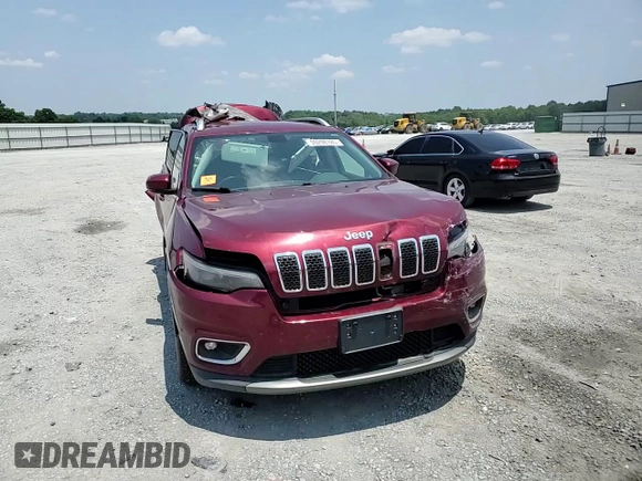 2019 Jeep Cherokee Limited with VIN 1C4PJMDX1KD345303, listed as a Copart auction lot 59298185 with 166,168 mi miles and Salvage title. Bid and sale history available at DreamBid. Image 13.