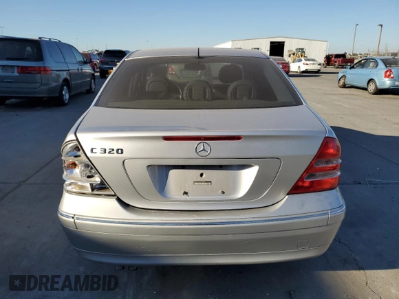 2003 Mercedes-Benz C 230/260/280/320 with VIN WDBRF64J33F309005, listed as a Copart auction lot 73726644 with Not Provided miles and Salvage Title. Bid and sale history available at DreamBid. Image 6.