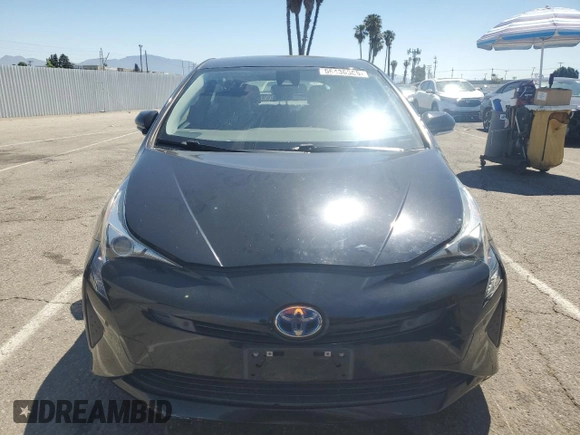 2017 Toyota Prius Two with VIN JTDKBRFU0H3052613, listed as a Copart auction lot 56436305 with 38,657 mi miles and Salvage Title. Bid and sale history available at DreamBid. Image 5.