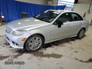 2008 Mercedes-Benz C 300 Sport with VIN WDDGF54X78F044691, listed as a Copart auction lot 51770155 with 67,478 mi miles and Salvage title. Bid and sale history available at DreamBid. Image 1.