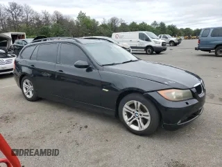 2008 BMW 3 Series 328xi with VIN WBAVT73518FZ37202, listed as a Copart auction lot 62066995 with 86,398 mi miles and Clean title. Bid and sale history available at DreamBid. Image 4.