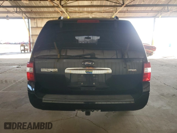2007 Ford Expedition EL Limited with VIN 1FMFK19527LA45910, listed as a Copart auction lot 83823304 with 186,380 mi miles and Salvage Title. Bid and sale history available at carsss.com. Image 6.
