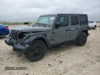 2023 Jeep Wrangler Sport Altitude with VIN 1C4HJXDG1PW679641, listed as a Copart auction lot 50371475 with 18,546 mi miles and Salvage Title. Bid and sale history available at DreamBid. Image 1.