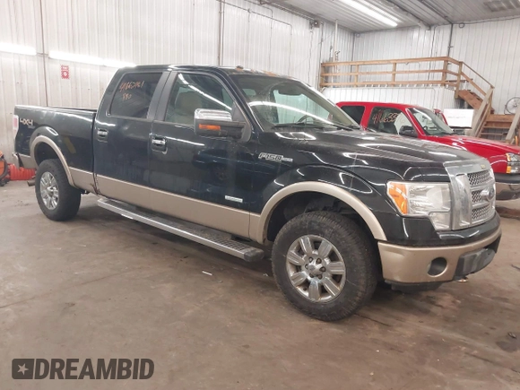 2011 Ford F-150 XLT with VIN 1FTFW1ET0BKE21595, listed as a IAAI auction lot 41662481 with 225,890 mi miles and . Bid and sale history available at carsss.com. Image 1.