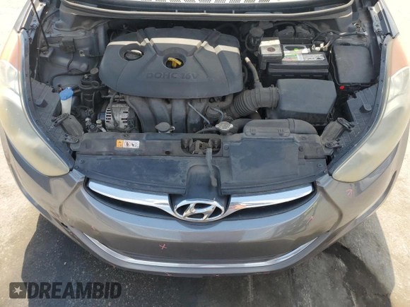 2013 Hyundai Elantra Limited z VIN 5NPDH4AEXDH397107, wystawiony jako Copart lot #57913735 z przebiegiem 147 674 mil mil oraz Szkoda całkowita • Salvage title. Historia ofert i sprzedaży dostępna na DreamBid. Obrazek 11.