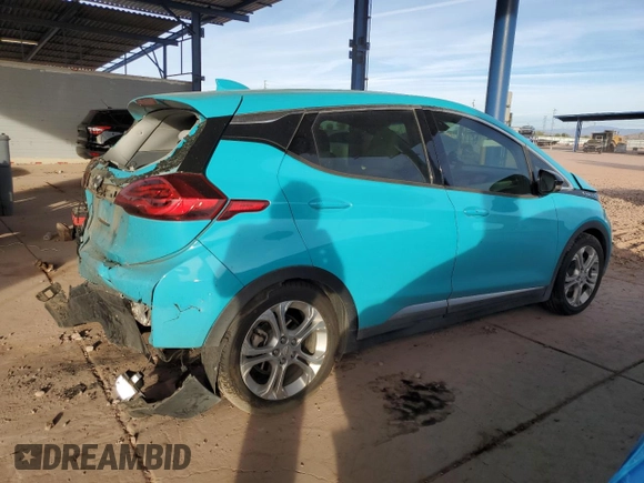 2020 Chevrolet Bolt EV LT with VIN 1G1FY6S09L4117892, listed as a Copart auction lot 82146984 with 111,341 mi miles and Salvage title. Bid and sale history available at DreamBid. Image 3.