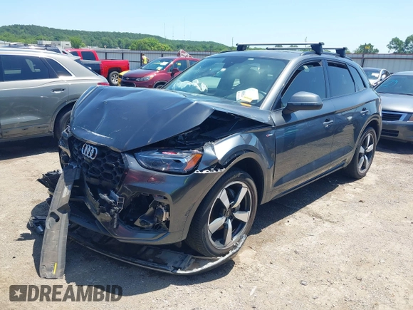 2023 Audi Q5 S line Prestige с VIN WA1FAAFY7P2054575, выставлен на аукционе IAAI как лот 42541896 с пробегом Не указан миль и . История ставок и продаж доступна на DreamBid. Изображение 17.