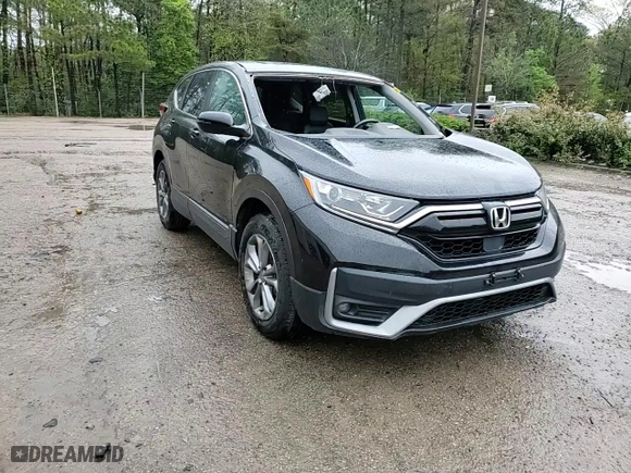 2020 Honda CR-V EX-L with VIN 7FARW2H88LE006490, listed as a Copart auction lot 48724665 with 38,275 mi miles and Salvage Title. Bid and sale history available at carsss.com. Image 12.