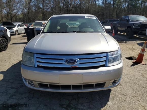 2008 Ford Taurus SEL with VIN 1FAHP24W68G167237, listed as a Copart auction lot 48214445 with 163124 miles and Salvage Title. Bid and sale history available at carsss.com. Image 5.