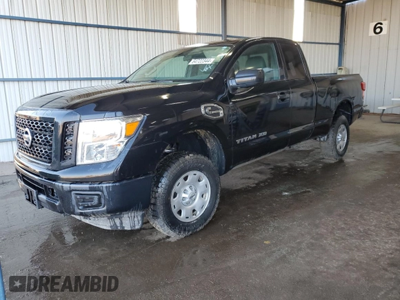 2018 Nissan Titan with VIN 1N6BA1C36JN520674, listed as a Copart auction lot 64722344 with 97,848 mi miles and Clean title. Bid and sale history available at DreamBid. Image 1.