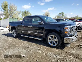 2014 Chevrolet Silverado 1500 LTZ with VIN 3GCUKSEC0EG147061, listed as a Copart auction lot 51645925 with 239,838 mi miles and Salvage Title. Bid and sale history available at DreamBid. Image 4.