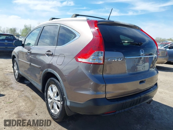 2013 Honda CR-V EX-L with VIN 5J6RM4H72DL054421, listed as a IAAI auction lot 42144914 with 60,440 mi miles. Bid and sale history available at carsss.com. Image 3.