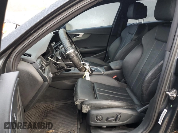 2017 Audi A4 Premium Plus with VIN WAULNAF49HN028342, listed as a Copart auction lot 84749944 with 66,932 mi miles and Salvage Title. Bid and sale history available at carsss.com. Image 7.