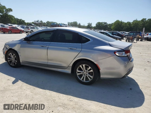 2015 Chrysler 200 Limited with VIN 1C3CCCAB2FN659493, listed as a Copart auction lot 52407595 with 178,483 mi miles and Salvage Title. Bid and sale history available at DreamBid. Image 2.