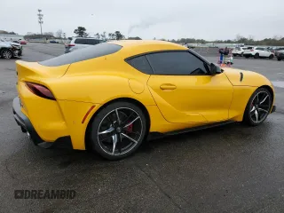 2022 Toyota GR Supra 3.0 with VIN WZ1DB0C04NW050543, listed as a Copart auction lot 84496354 with 20,169 mi miles and Clean Title. Bid and sale history available at carsss.com. Image 3.