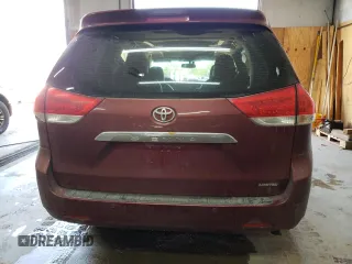 2012 Toyota Sienna XLE AAS with VIN 5TDYK3DC5CS187675, listed as a Copart auction lot 55211635 with 328,972 mi miles and Clean Title. Bid and sale history available at DreamBid. Image 6.