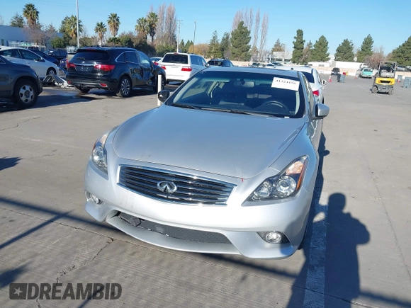 2013 Infiniti G37 IPL with VIN JN1CV6EK8DM922822, listed as a IAAI auction lot 41324156 with Not Provided miles. Bid and sale history available at carsss.com. Image 6.
