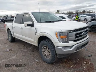 2022 Ford F-150 XL with VIN 1FTFW1E87NFB61964, listed as a IAAI auction lot 41457161 with 98,482 mi miles and . Bid and sale history available at DreamBid. Image 1.