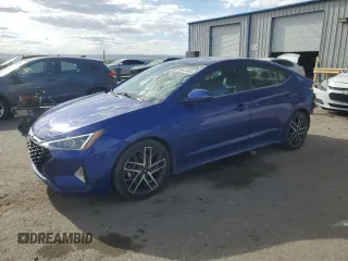 2020 Hyundai Elantra Sport с VIN KMHD04LB1LU086448, выставлен на аукционе Copart как лот 55447465 с пробегом 73 440 миль миль и Списание • Salvage title. История ставок и продаж доступна на DreamBid. Изображение 1.